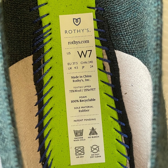 Rothy’s Ivy Merino Flat Size 7 BRAND NEW RARE! - Picture 6 of 7